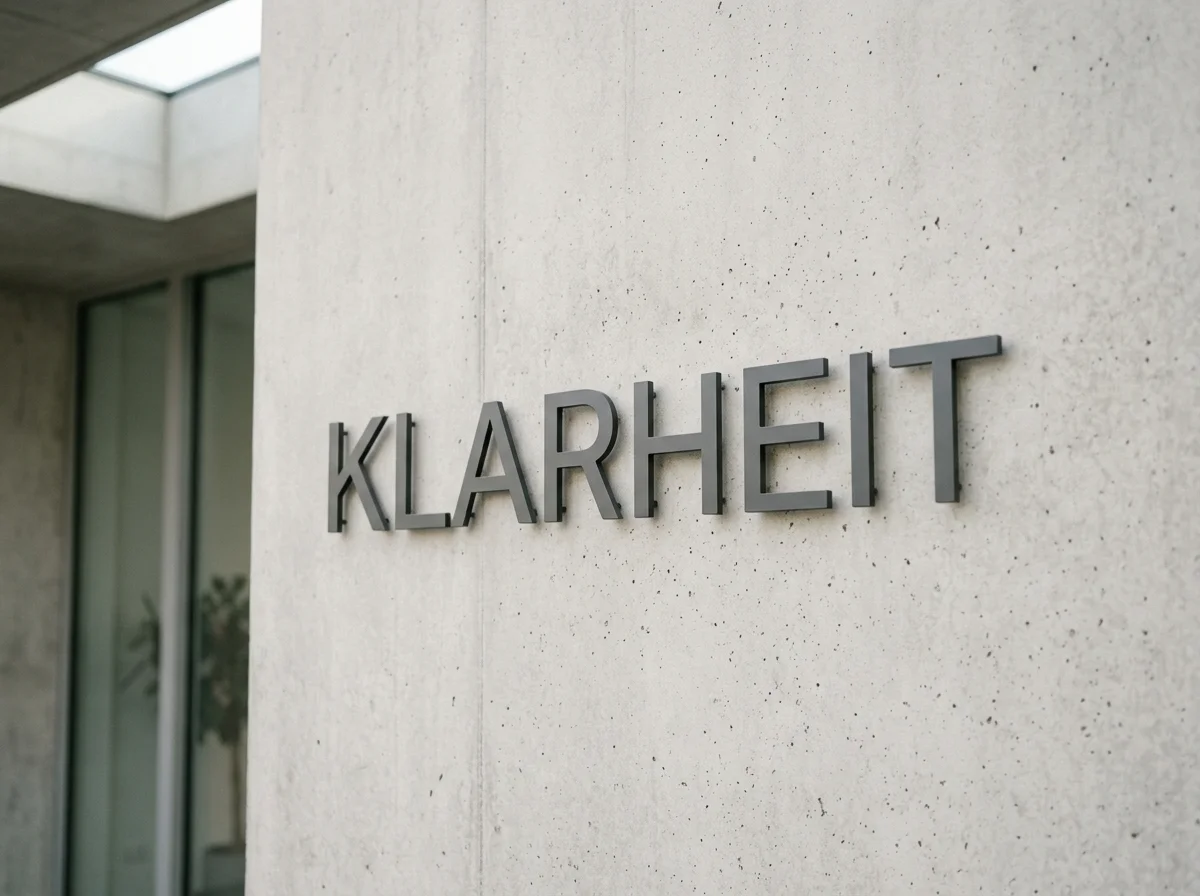 Symbolische Darstellung einer auslaufenden Marke als verblassendes Schild